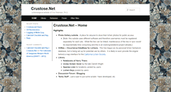 Desktop Screenshot of crustose.net
