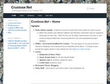 Tablet Screenshot of crustose.net